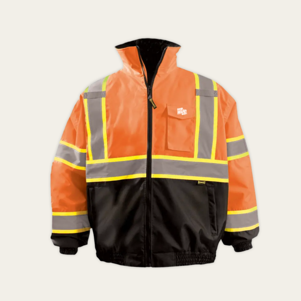 Occunomix Black Bottom 2-in-1 Bomber Jacket