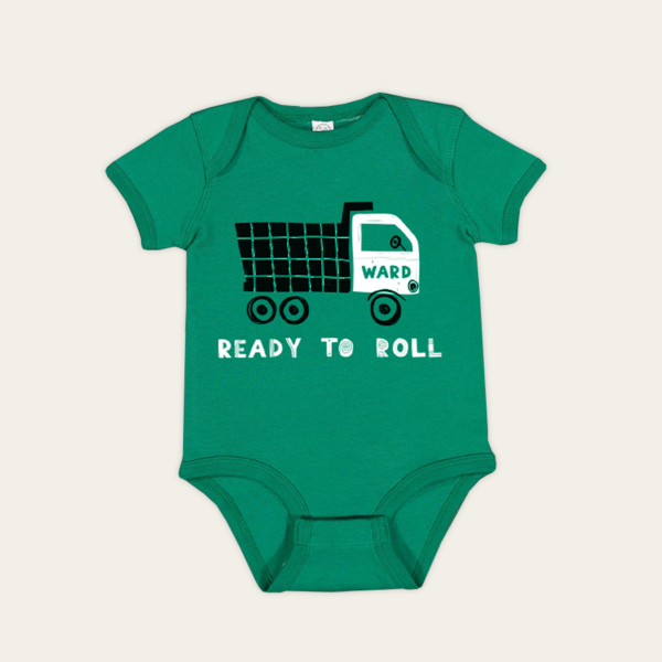 Ready to Roll Infant Baby Rib Bodysuit