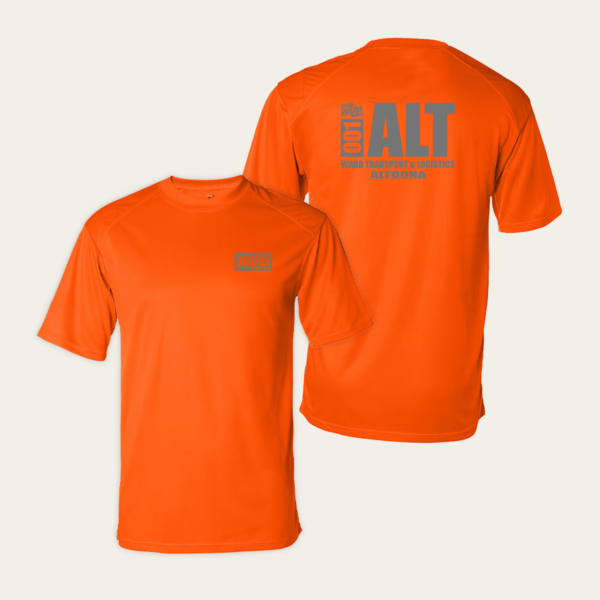 Badger Safety Orange 100% Polyester T-Shirt