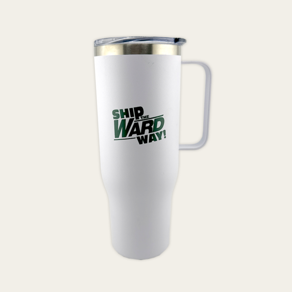 Hunter Matte White 30 oz Tumbler